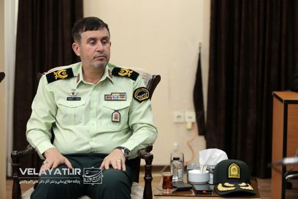 دیدار فرمانده حفاظت از شخصیت‌ها و دژبان فراجا با دکتر ولایتی