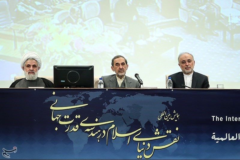 ولایتی در همایش نقش دنیای اسلام در هندسه قدرت جهانی/عکس