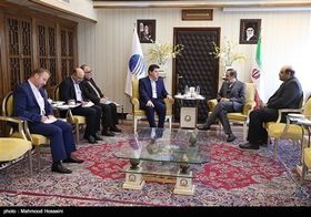 تصاویر دیدار با سفیر سوریه در تهران/سید محمود حسینی