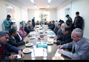 تصاویر دیدار دکتر ولایتی با وزیر خارجه هند