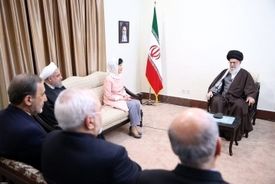 دیدار رهبر معظم انقلاب و رئیس جمهور کره جنوبی