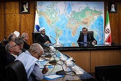 تصاویر دیدار با اعضای تجمع عربی و اسلامی برای مقاومت