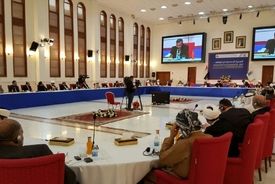 تصاویر افتتاح نهمین اجلاس مجمع جهانی بیداری اسلامی در عراق