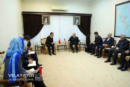 دیدار دکتر ولایتی با هیأتی از آکادمی علوم اجتماعی چین