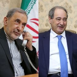 گفتگوی تلفنی دکتر ولایتی با فیصل مقداد وزیر امور خارجه سوریه